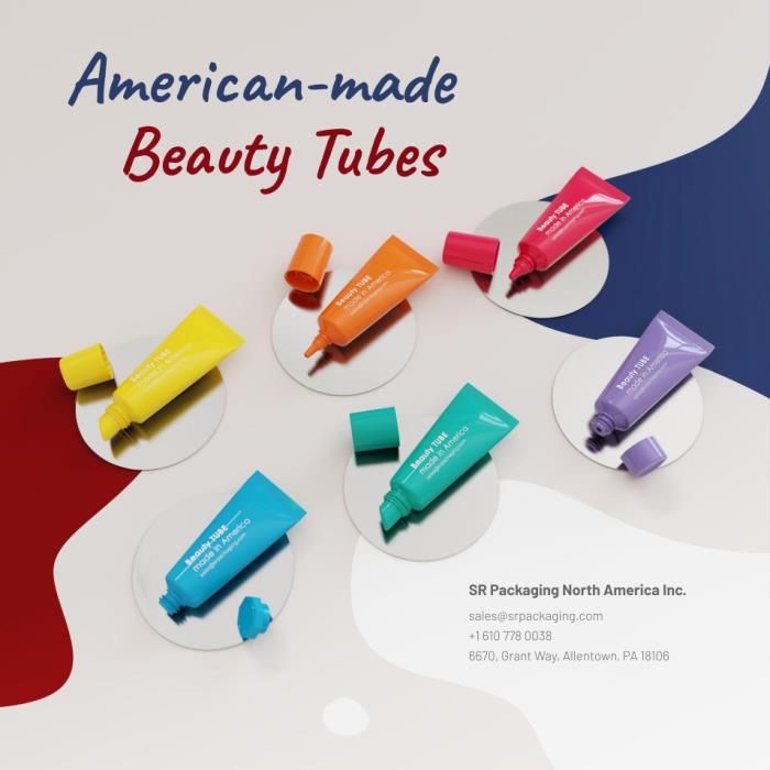 Use American-made Beauty Tubes to respond to potential tariff increases